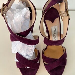 Jimmy Choo suede pumps